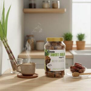 Mahendiyan Agro Foods | Jaggery | Natural Sweetener | Gur| Sweet Gold | Natural Sweetner | 1 kg |